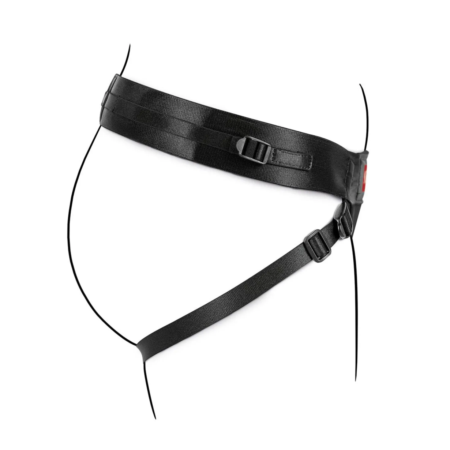 No-Parts - Harnais pour gode-ceinture ajustable avec deux anneaux