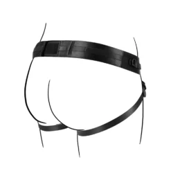 No-Parts - Harnais pour gode-ceinture ajustable avec deux anneaux