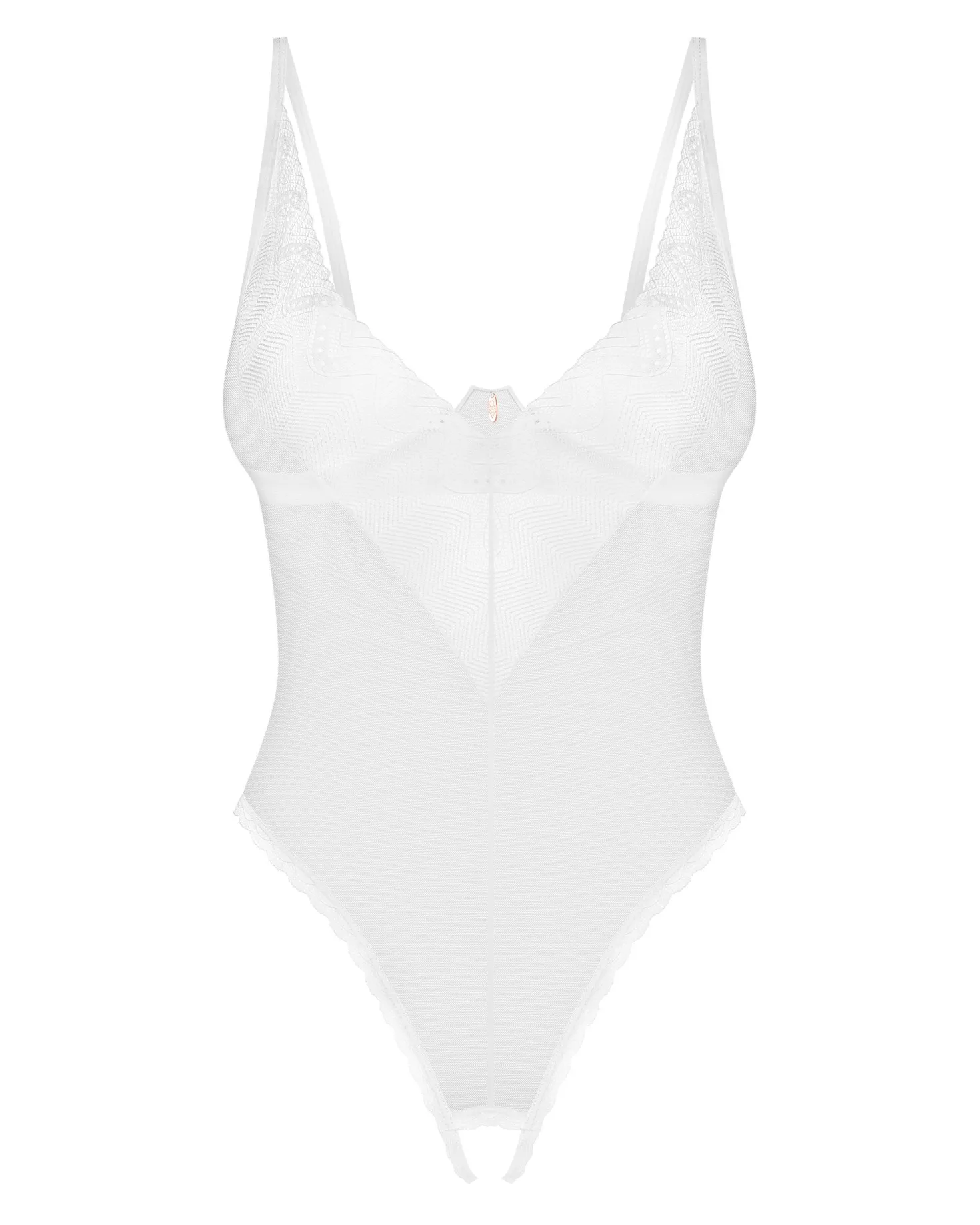 Obsessive - Alissium Teddy Croisé - Blanc