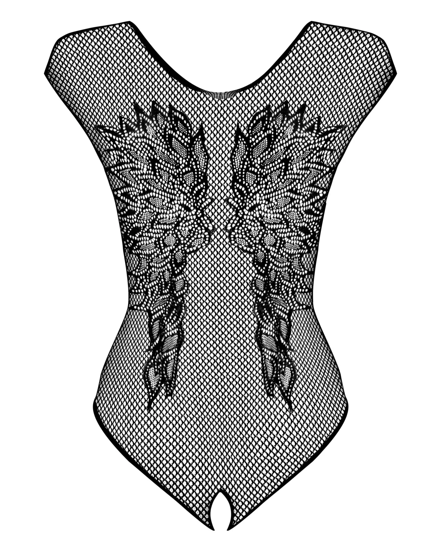 Obsessive - Body sexy avec entrejambe ouvert - Noir