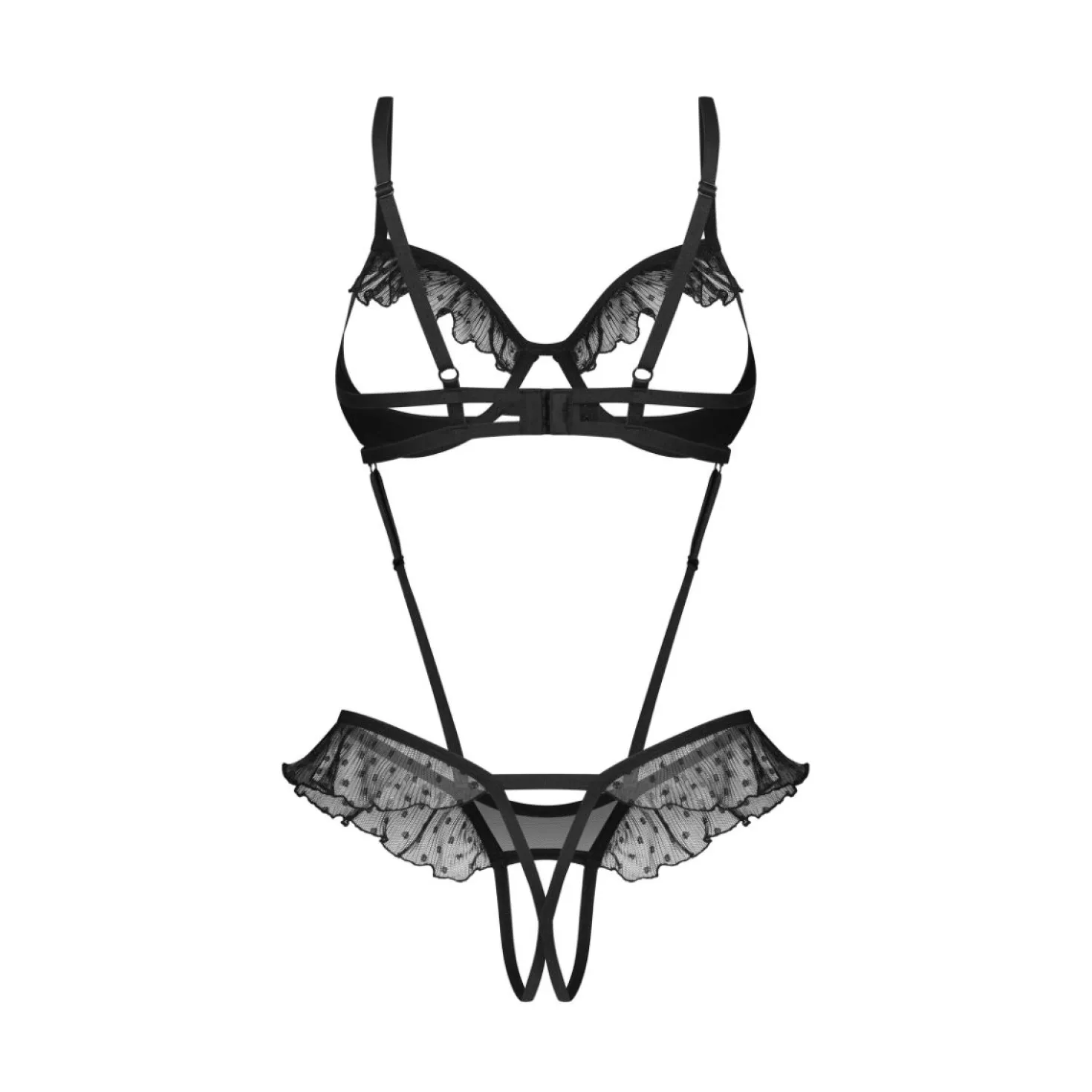 Obsessive - Carrola Teddy Ouvert - Noir