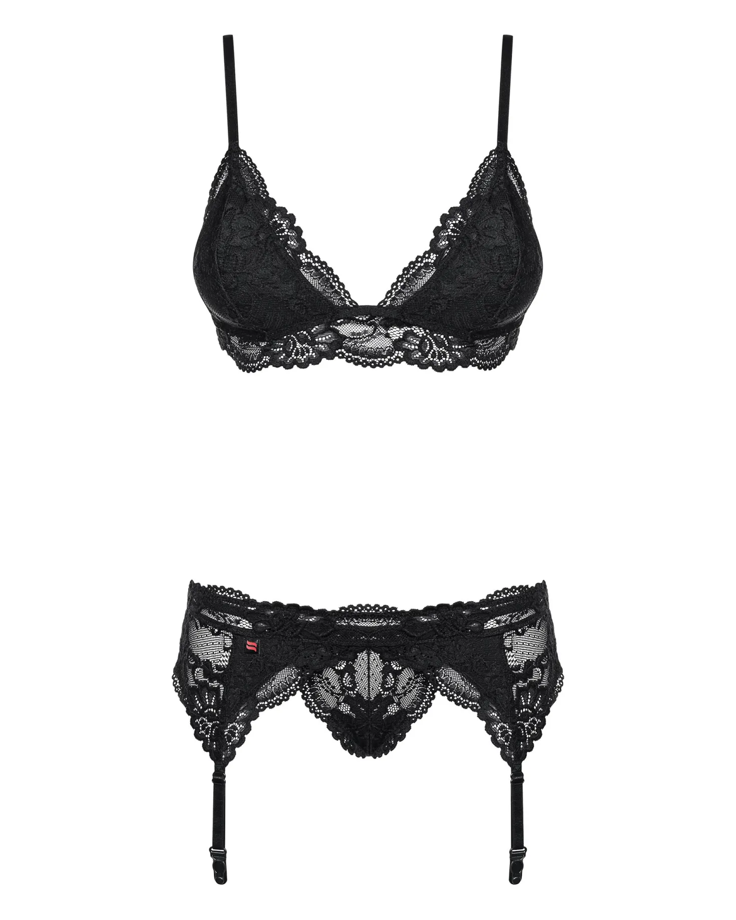 Obsessive - Ensemble de lingerie à 3 pièces en dentelle