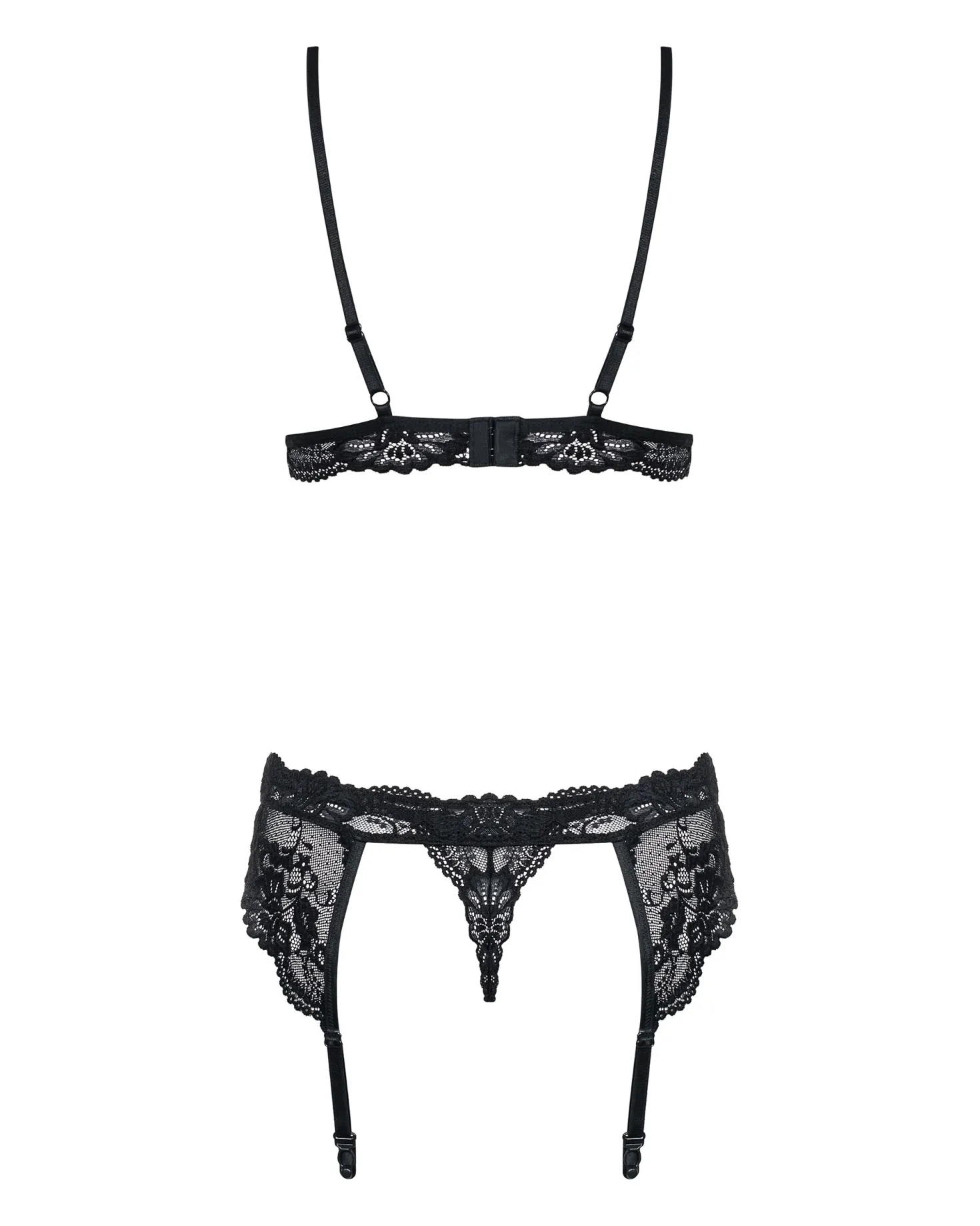 Obsessive - Ensemble de lingerie à 3 pièces en dentelle