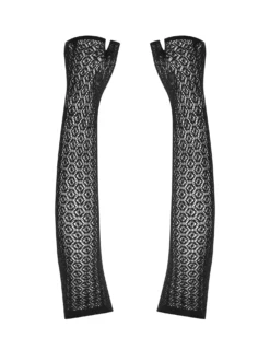 Obsessive - Gants en Dentelle A772 - Noir