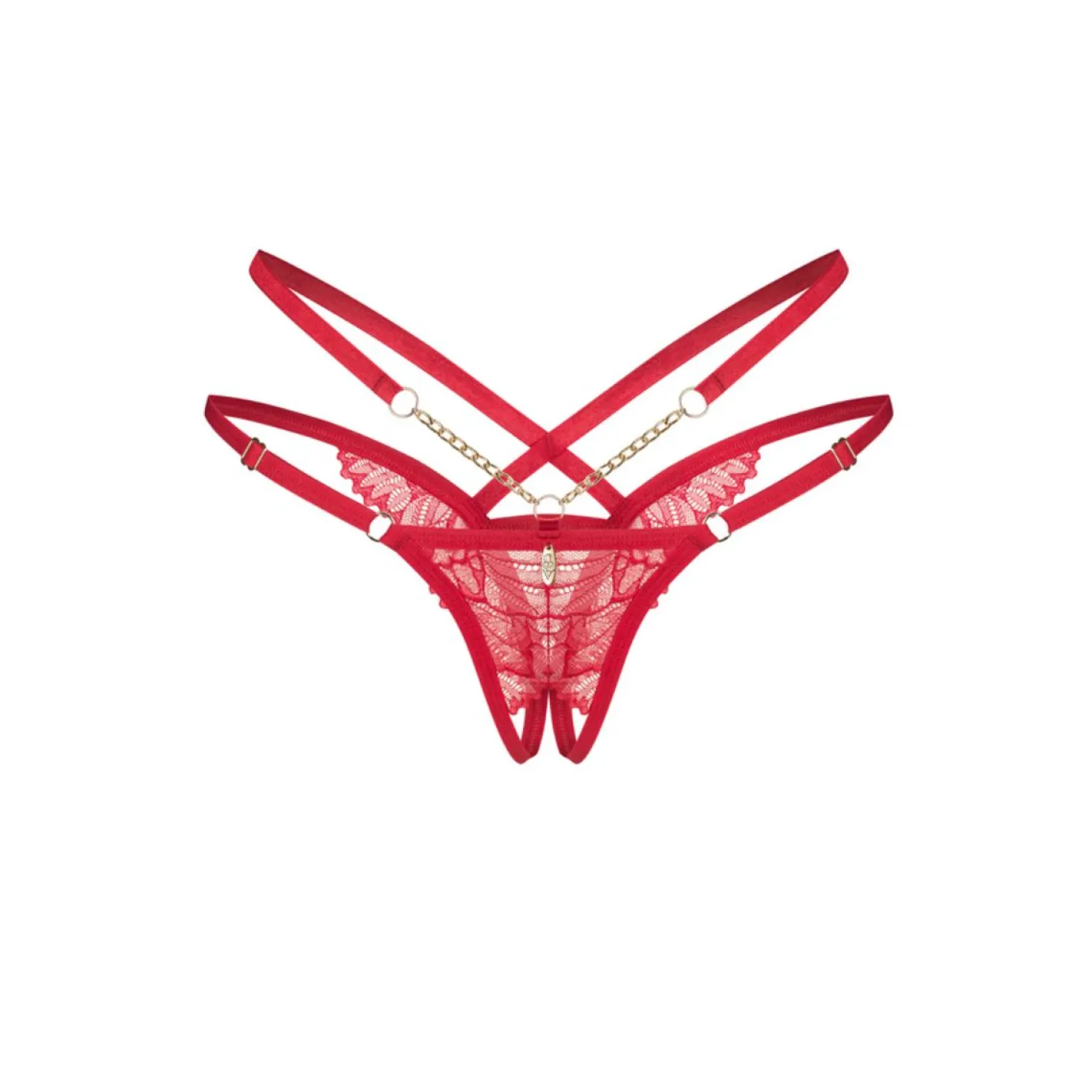 Obsessive – Matildea String Ouvert – Rouge