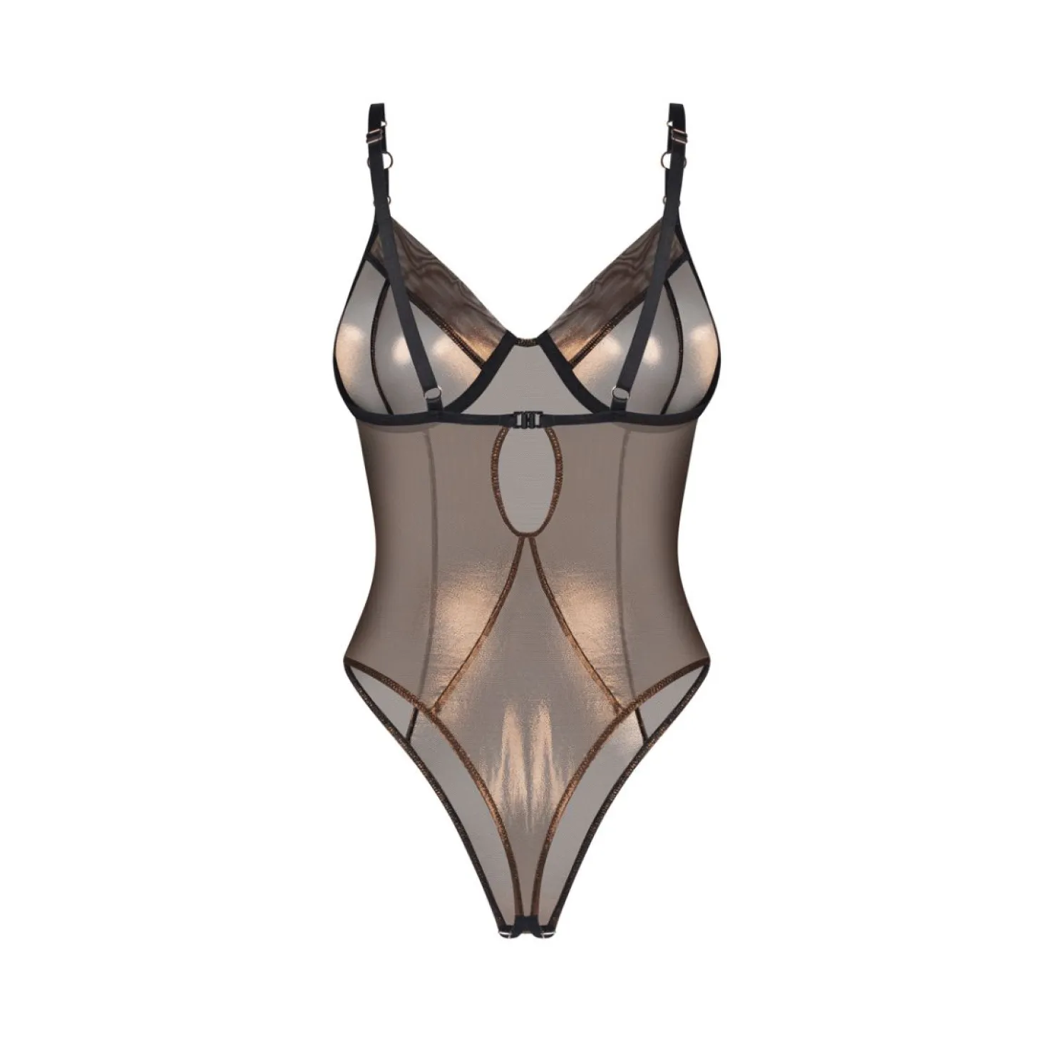 Obsessive – Soranna Teddy Ouvert – Marron