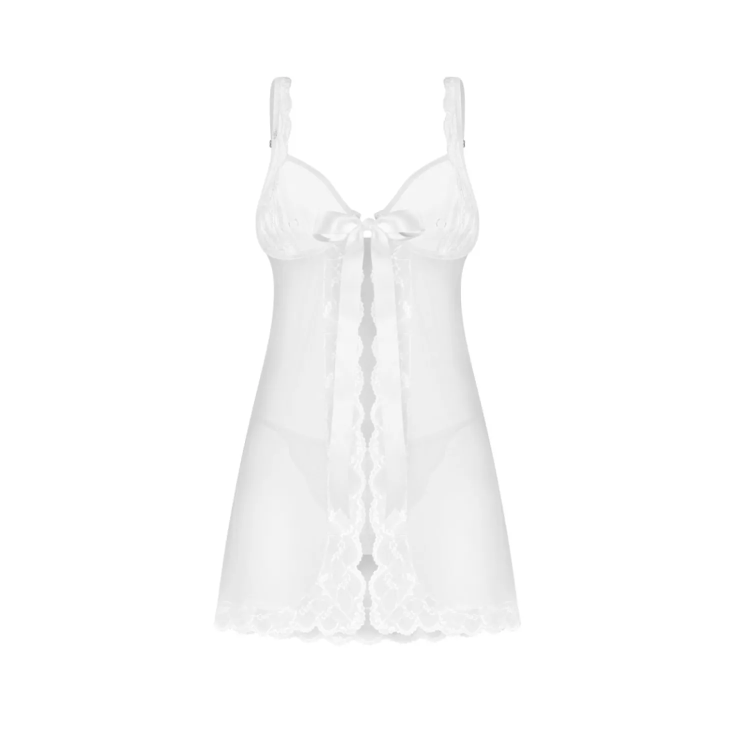 Obsessive - Weddya Babydoll - Blanc