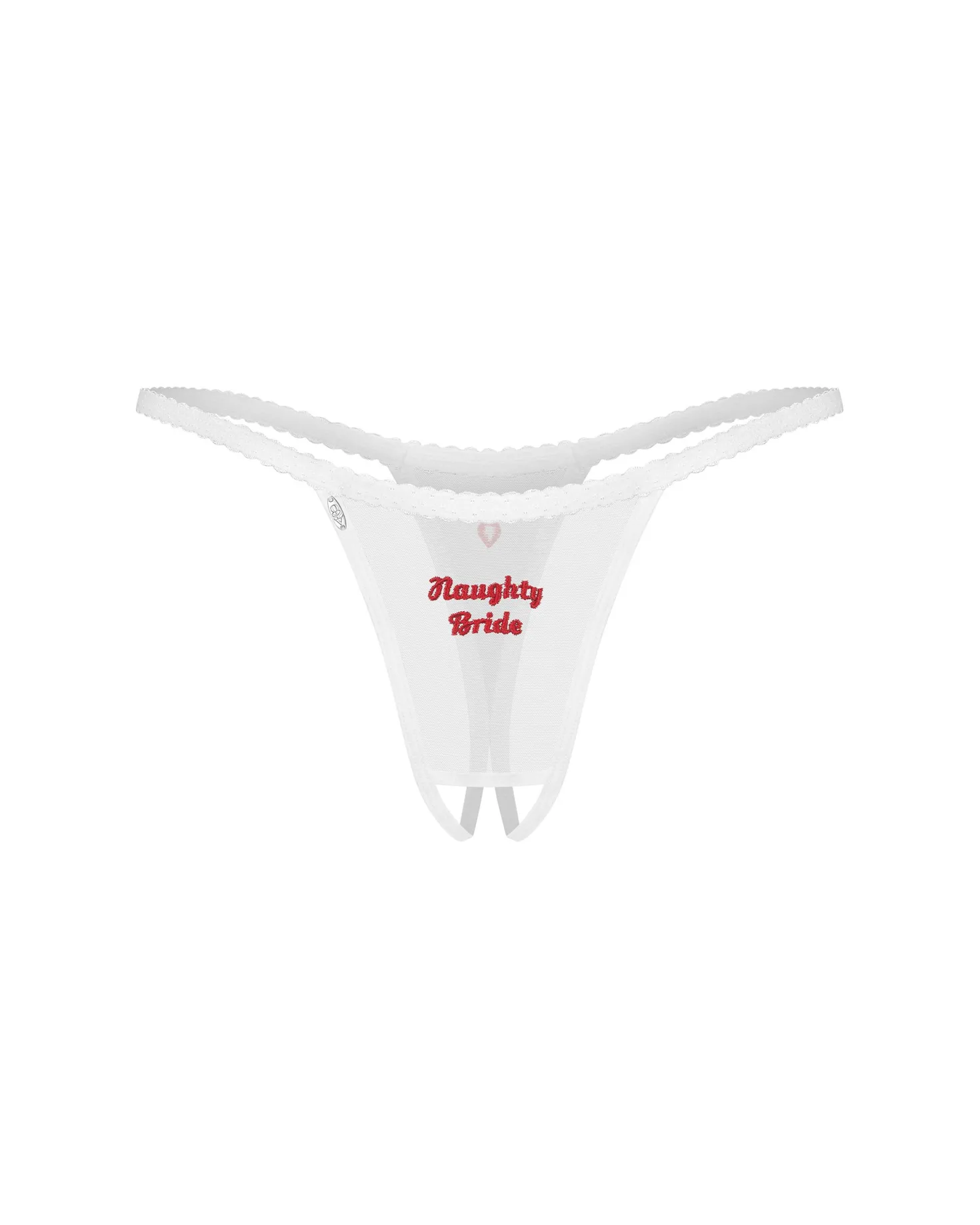 Obsessive - Weddya Bride String Ouvert - Blanc