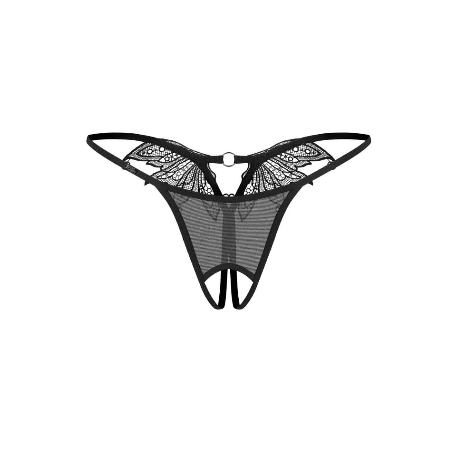 Obsessive - Zaliya String Ouvert - Noir