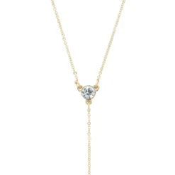 Otazu - Twin Crystal Anklet - Transparent