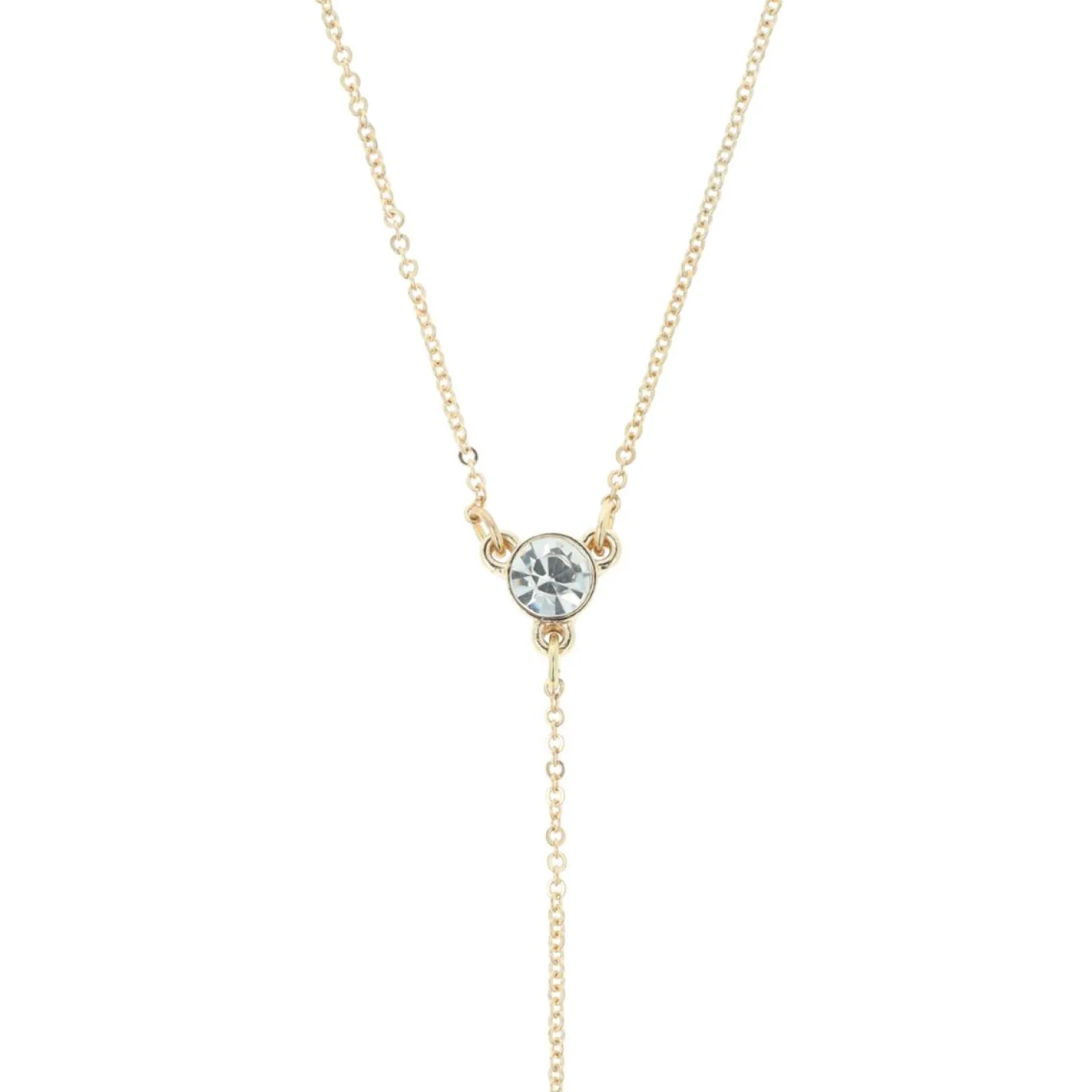 Otazu - Twin Crystal Anklet - Transparent