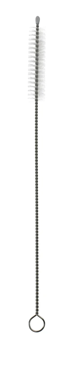 Paille en Verre en Forme de Pénis avec Brosse de Nettoyage Willy - 4 pièces