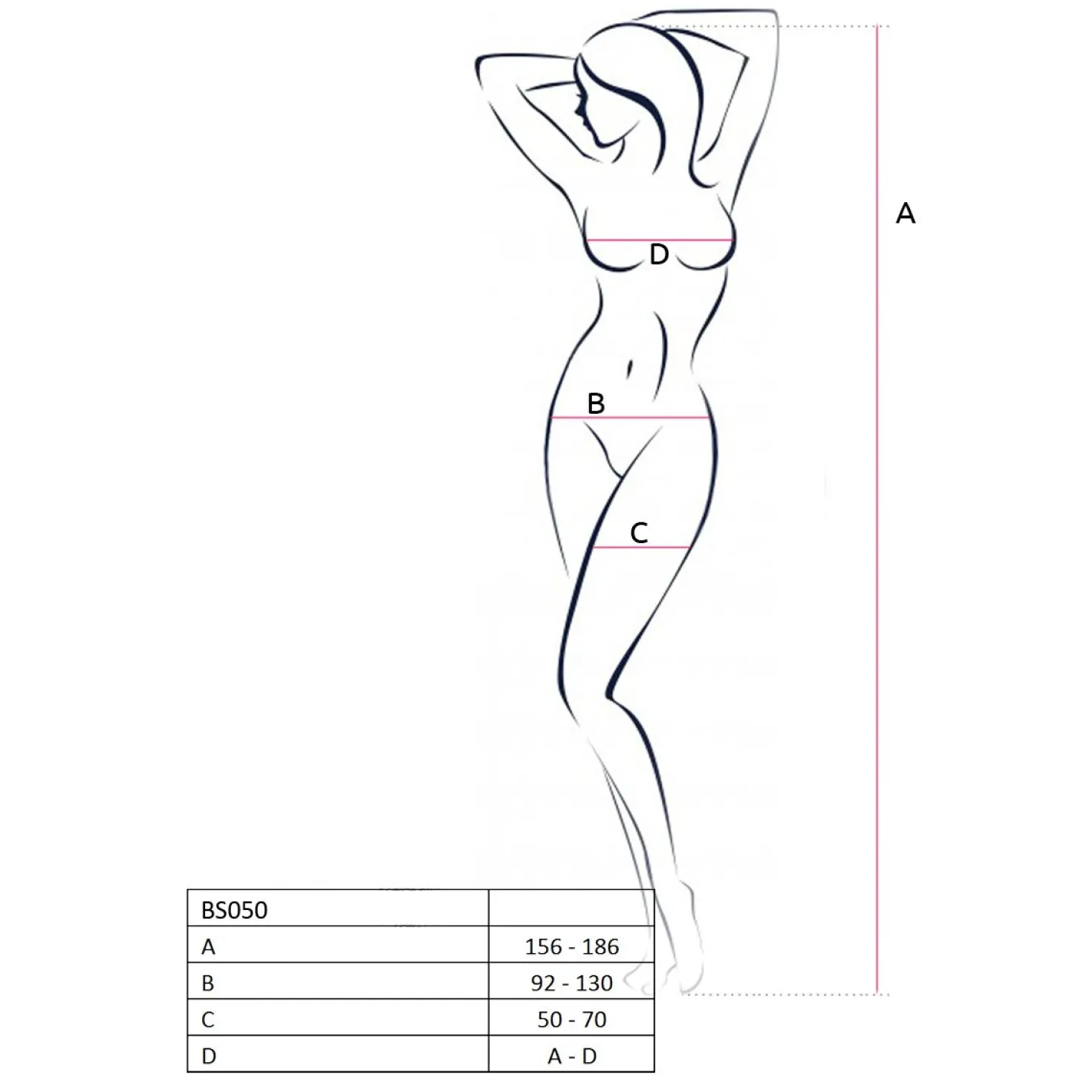Passion - BS051 Catsuit - Blanc