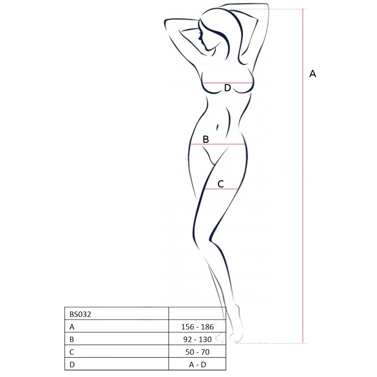 Passion - BS032 Catsuit - Noir