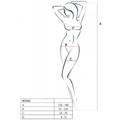 Passion - BS080 Catsuit - Noir