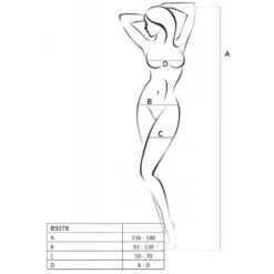 Passion - BS078 Catsuit - Rouge