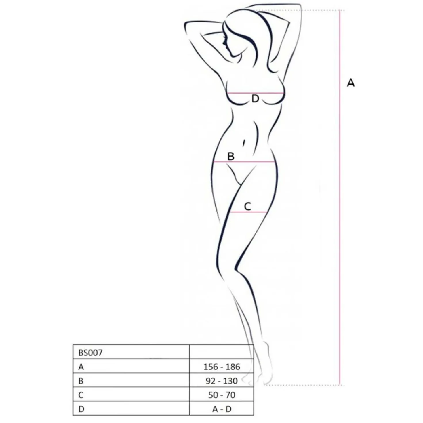 Passion – BS107 Passion Bodystocking – Rouge
