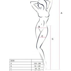 Passion - S030 Bas Strip - Blanc