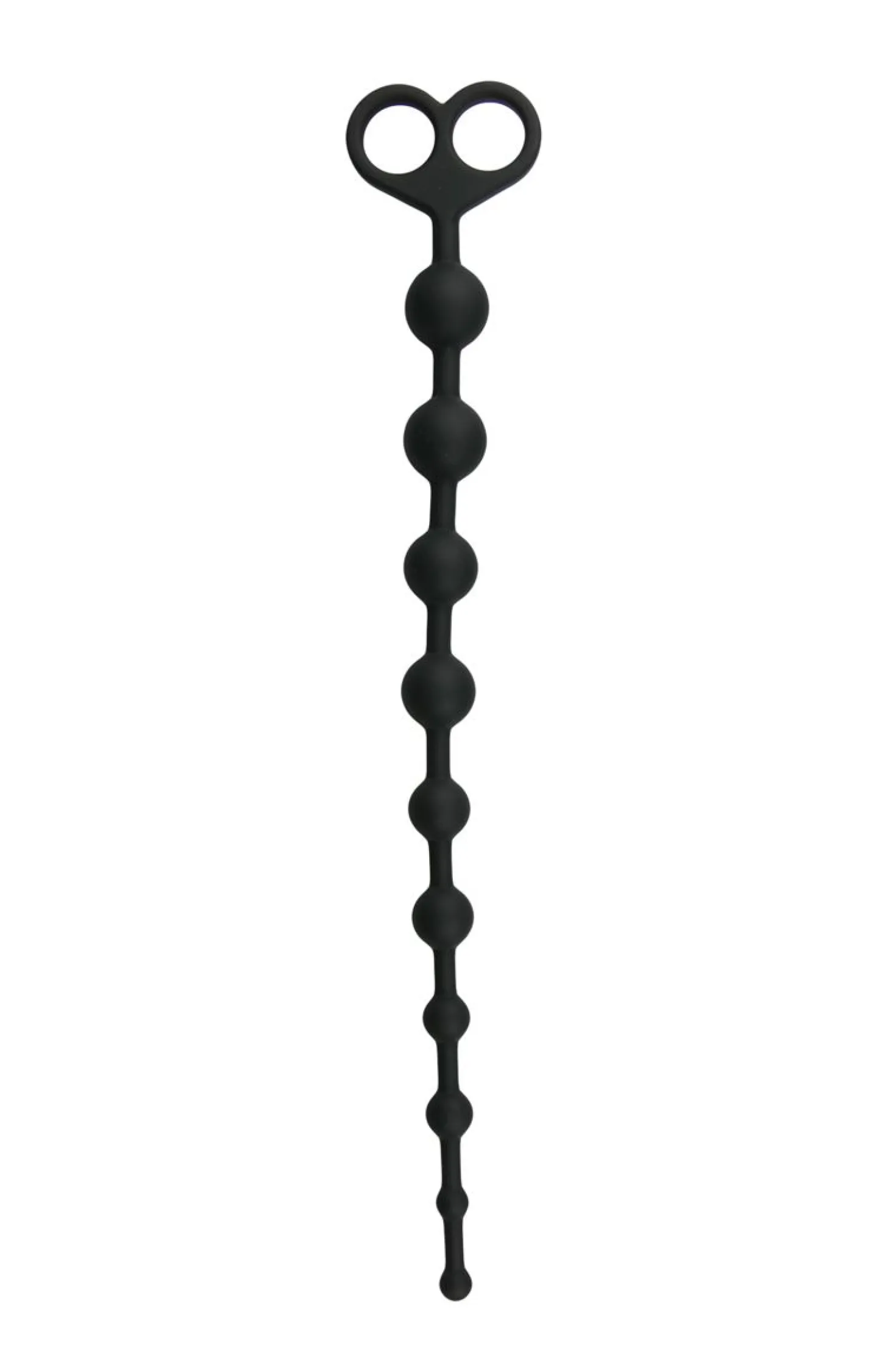 Perles anales longues en noir