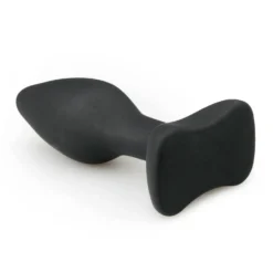 Plug anal noir en silicone - Small