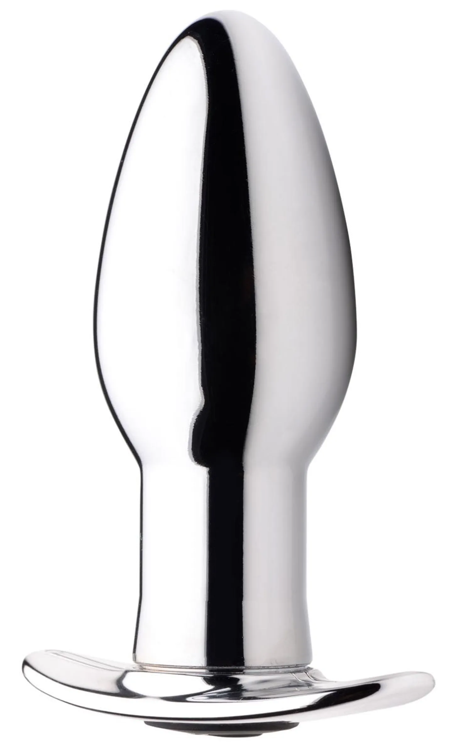 Plug anal rechargeable Chrome Blast avec télécommande - Petit