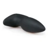 Plug anal vibrant Noir - 14,5 cm