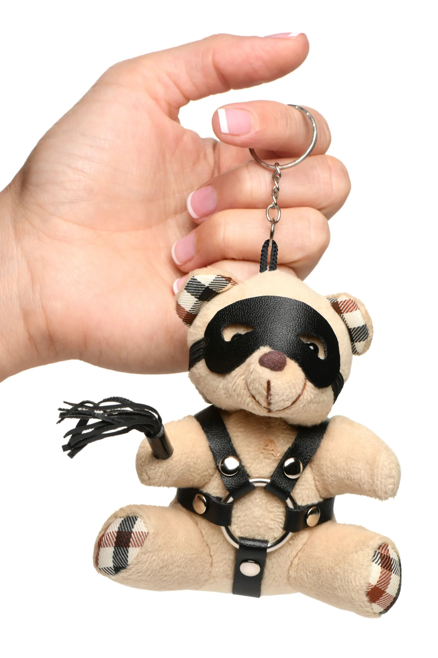 Porte-clés Teddy Bear bâillonné