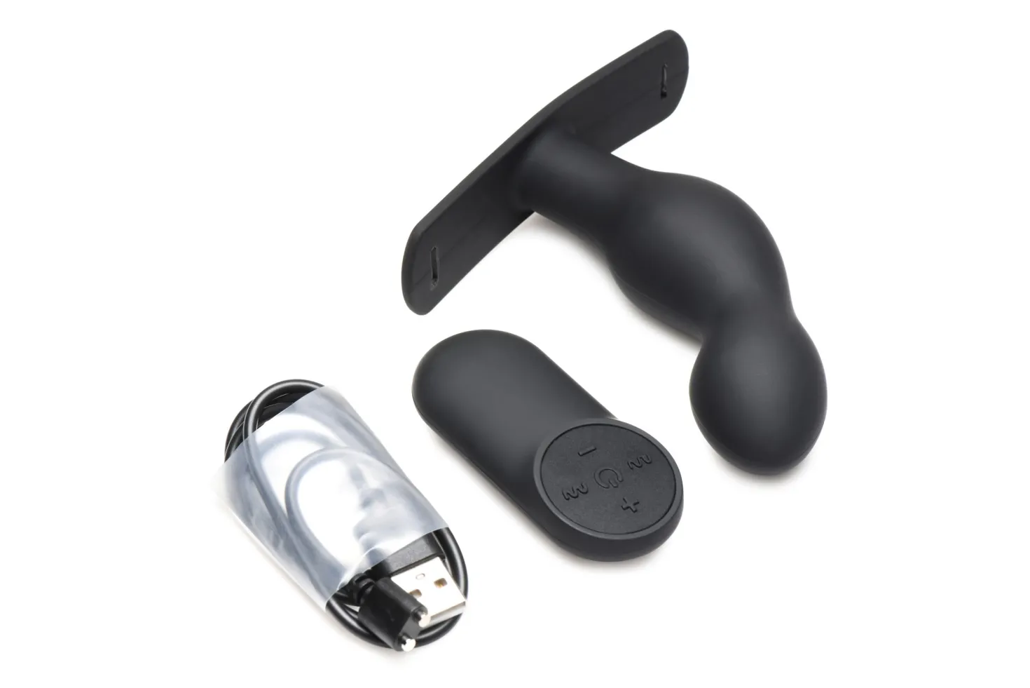 P-Spot Plugger Plug anal avec harnais et télécommande