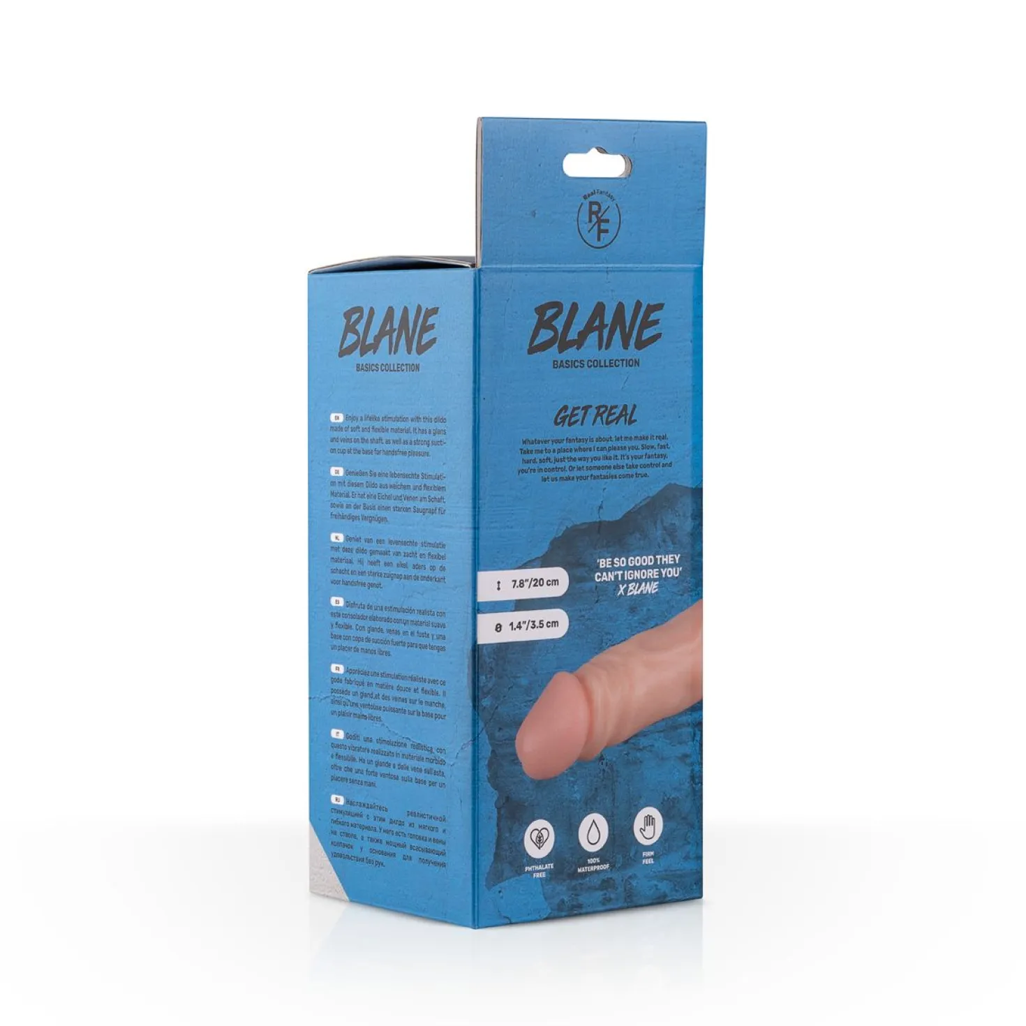 Real Fantasy - Gode réaliste "Blane" - 20 cm