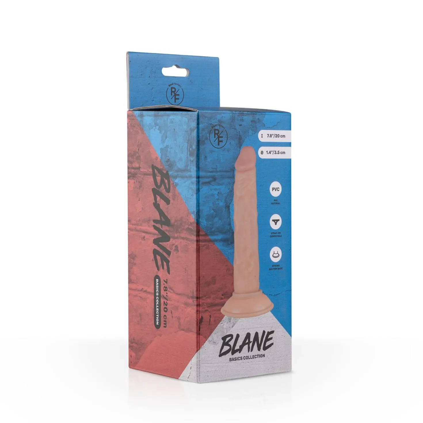 Real Fantasy - Gode réaliste "Blane" - 20 cm