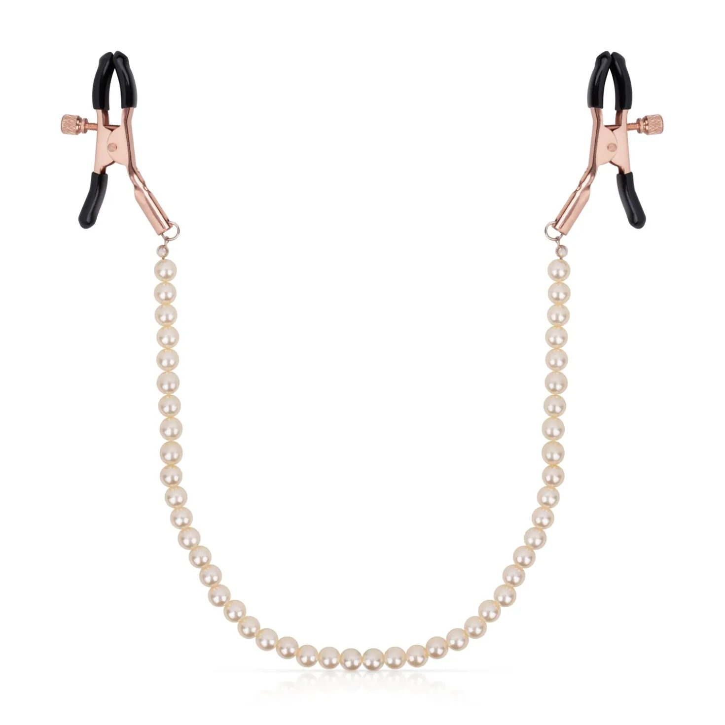 Rosy Gold - Pearls Pinces Tétons - Design Ajustable