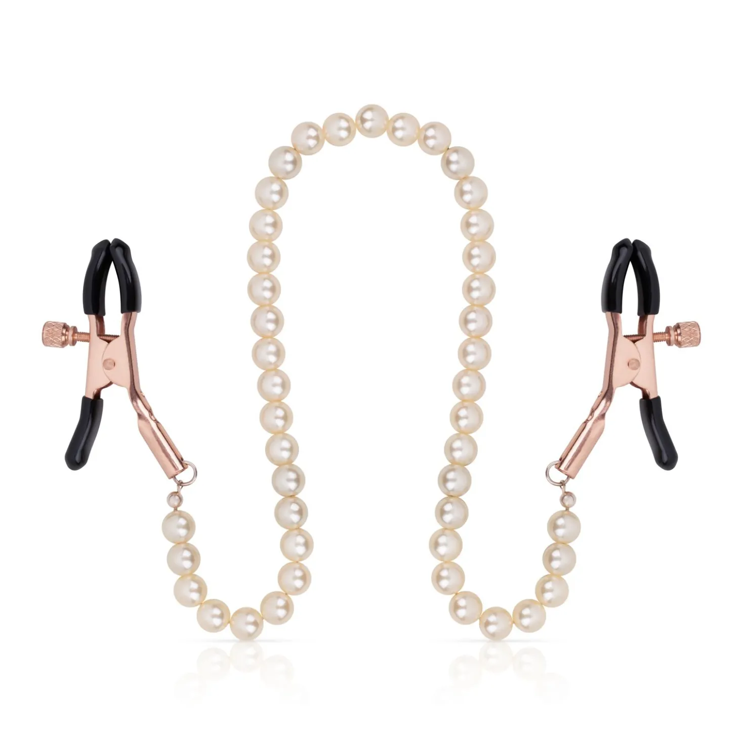 Rosy Gold - Pearls Pinces Tétons - Design Ajustable