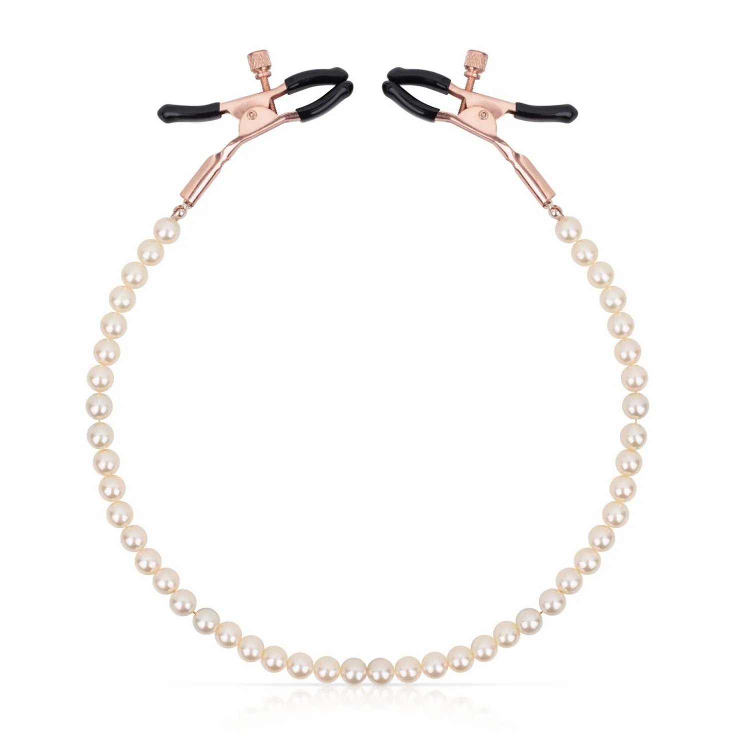 Rosy Gold - Pearls Pinces Tétons - Design Ajustable