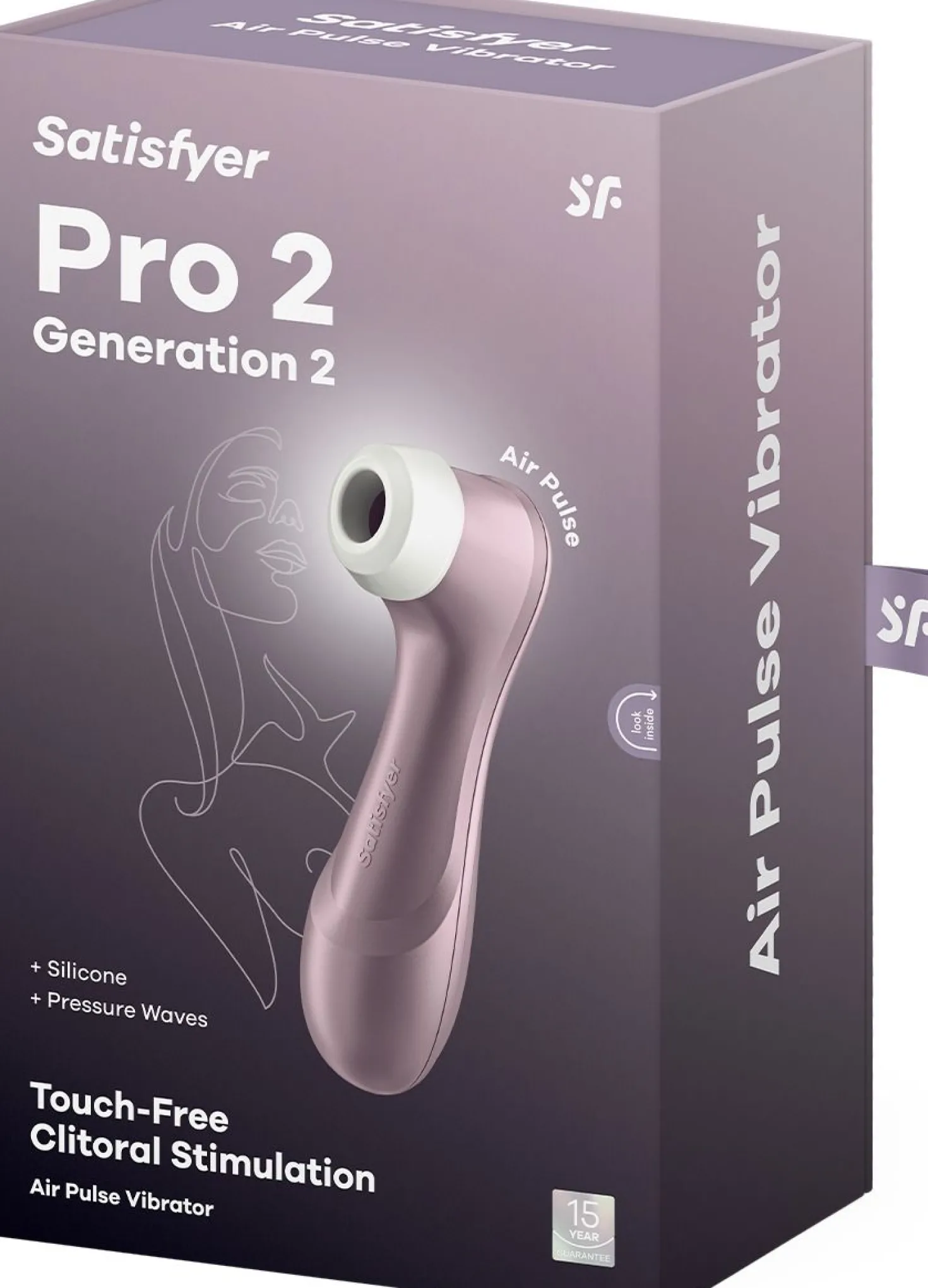 Satisfyer Pro 2 - Stimulateur clitoridien à air pulsé - Violet
