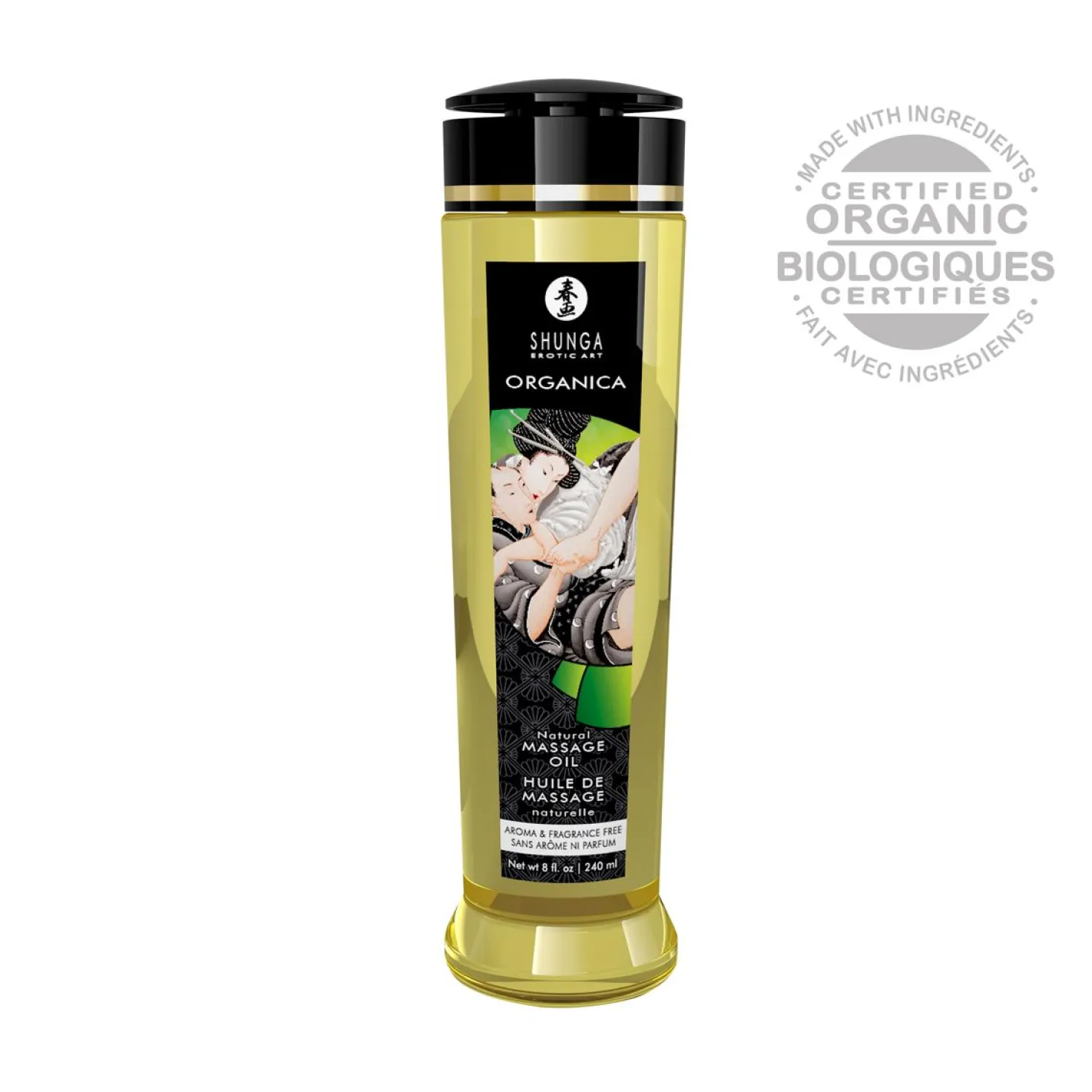 Shunga - Huile de massage Organica Naturelle - 240 ml