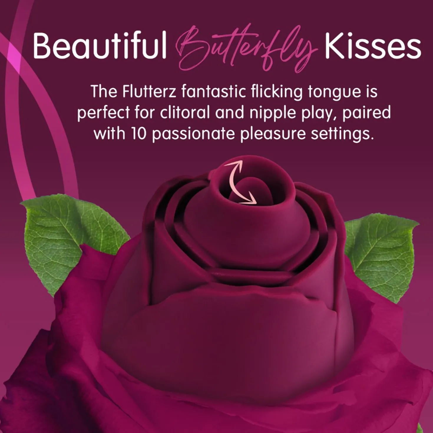 Skins Rose Buddies - Le Vibromasseur Rose Flutterz - Bordeaux