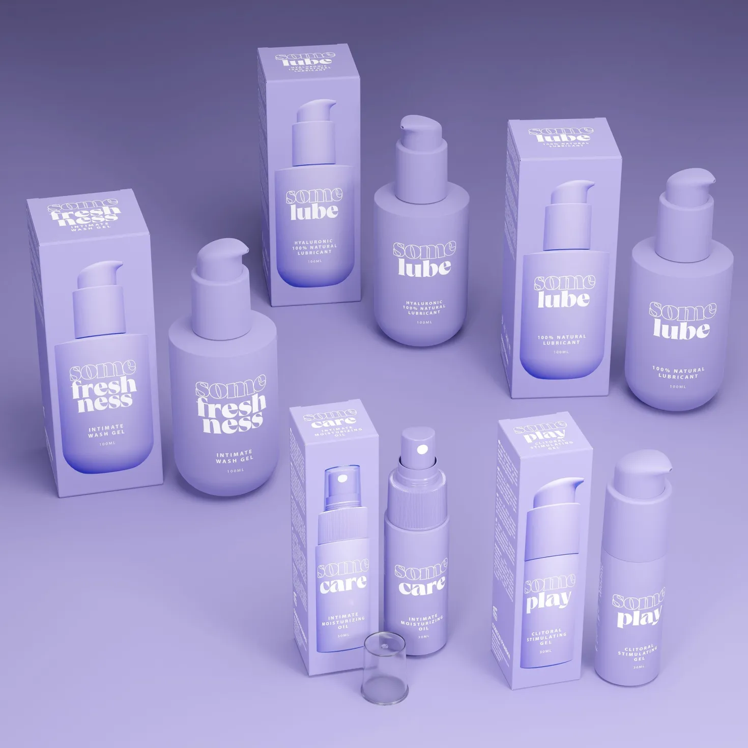 SOME WASH - Gel de Toilette Intime - 100 ml