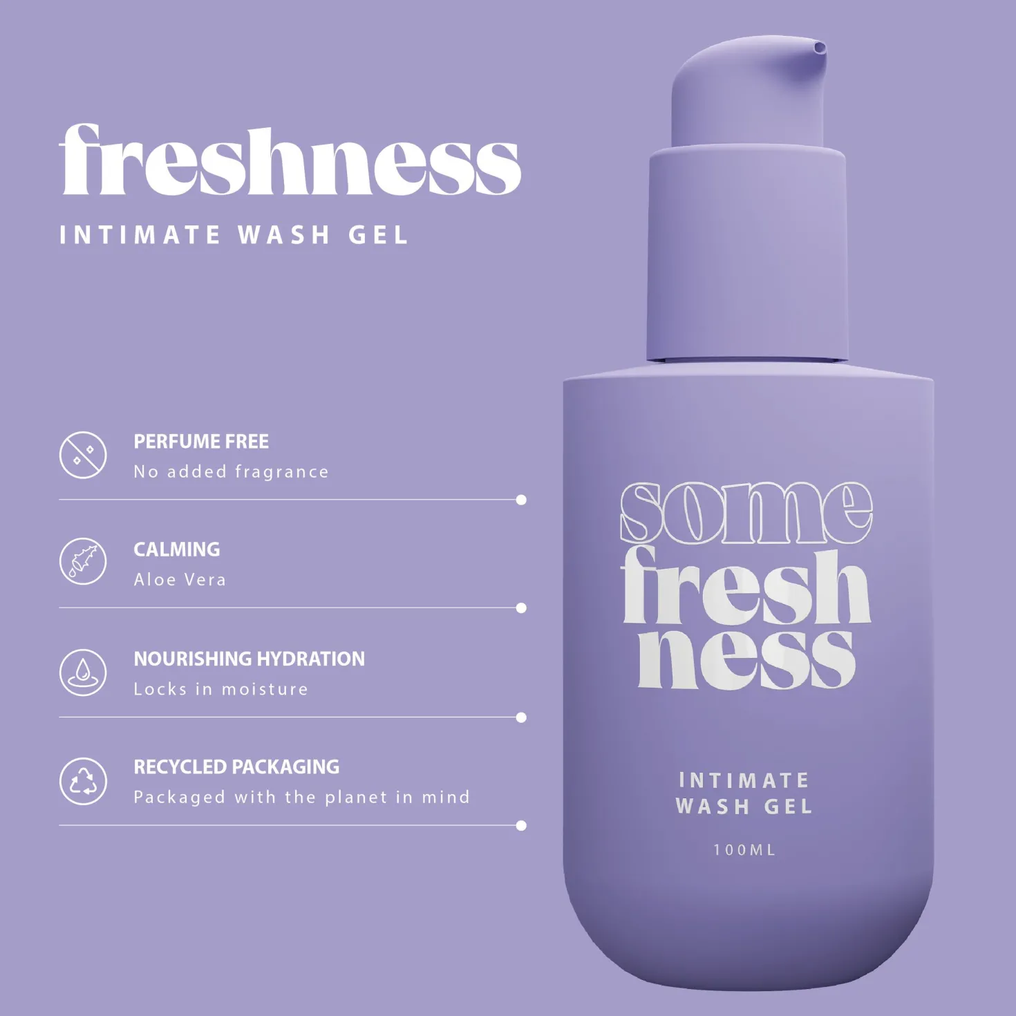 SOME WASH - Gel de Toilette Intime - 100 ml