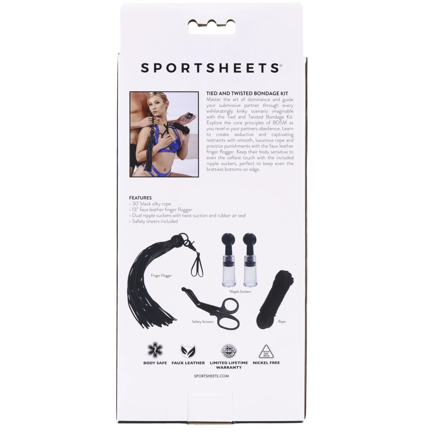 Sportsheets - Tied and Twisted Bondage Kit