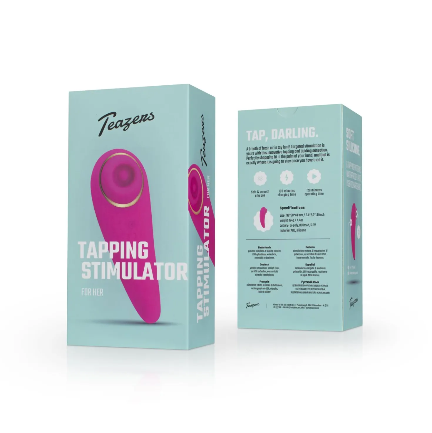 Stimulateur clitoridien Teazers Tapping