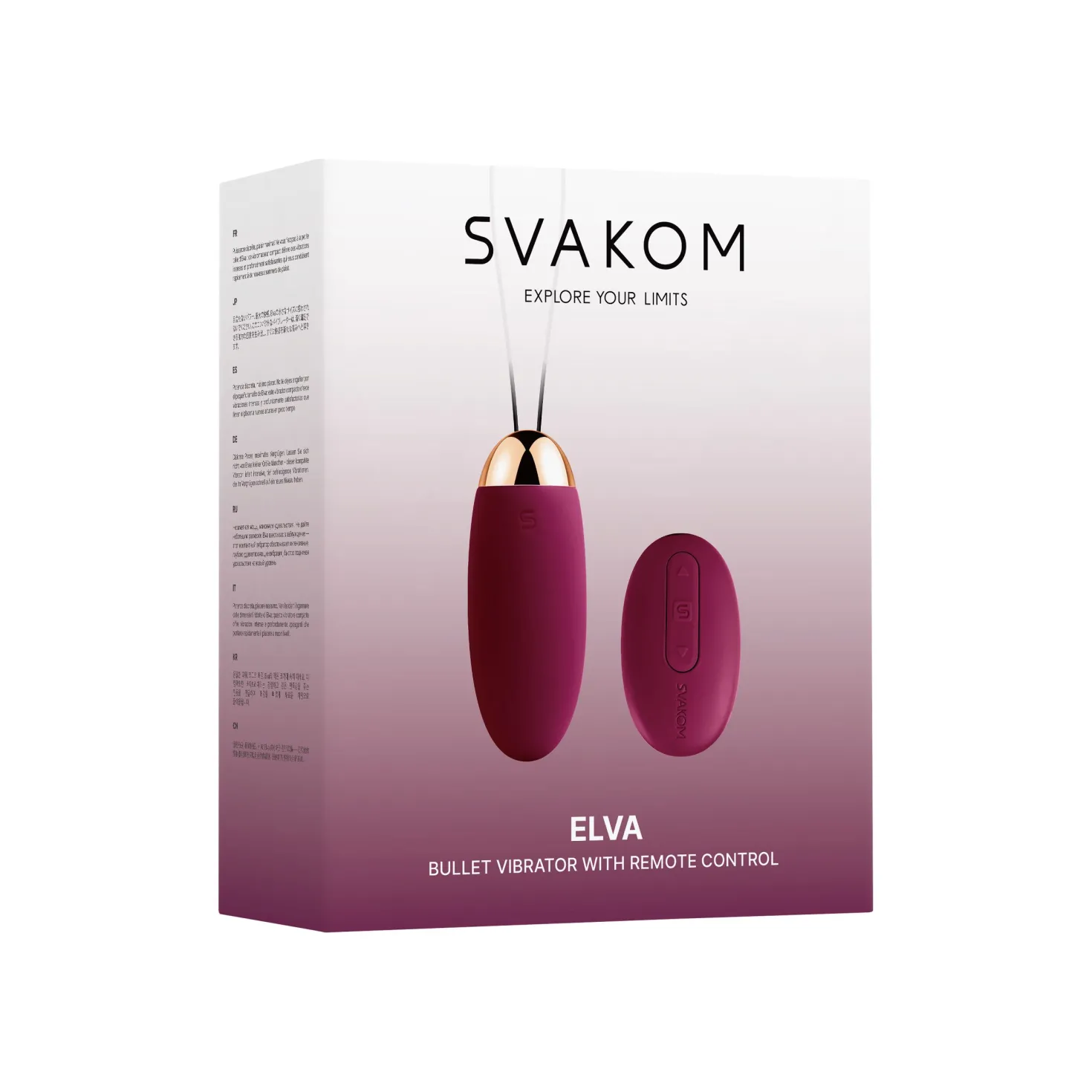 SVAKOM - Elva Œuf Vibrant avec Télécommande - Violet