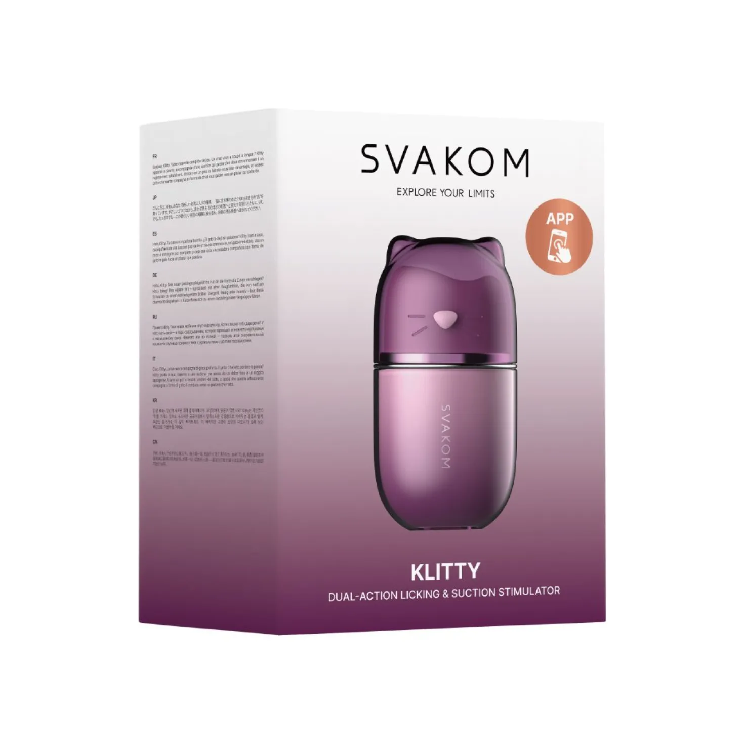 SVAKOM - Klitty Stimulateur Clitoridien - Dusty Lavender