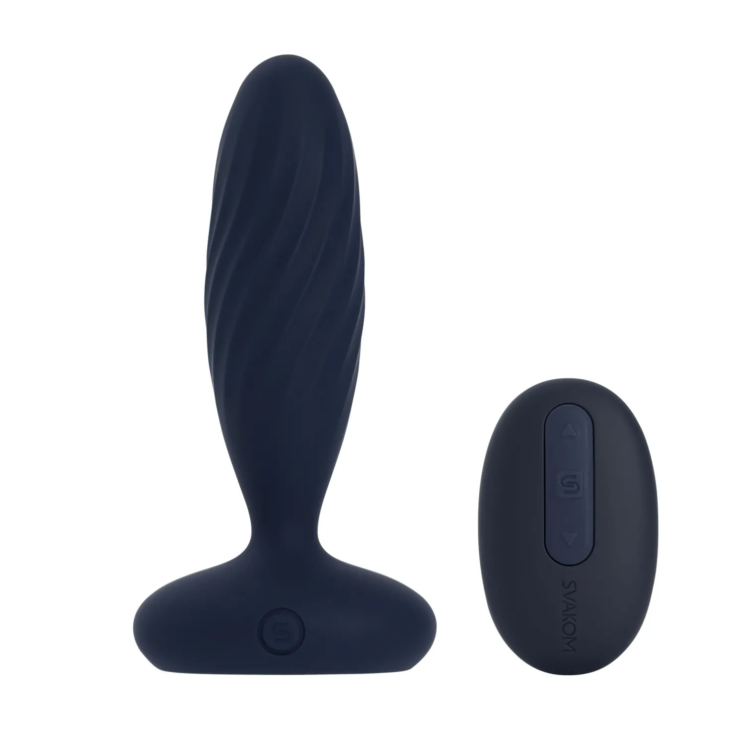 SVAKOM - Plug anal vibrant et va-et-vient "Jordan" - Bleu
