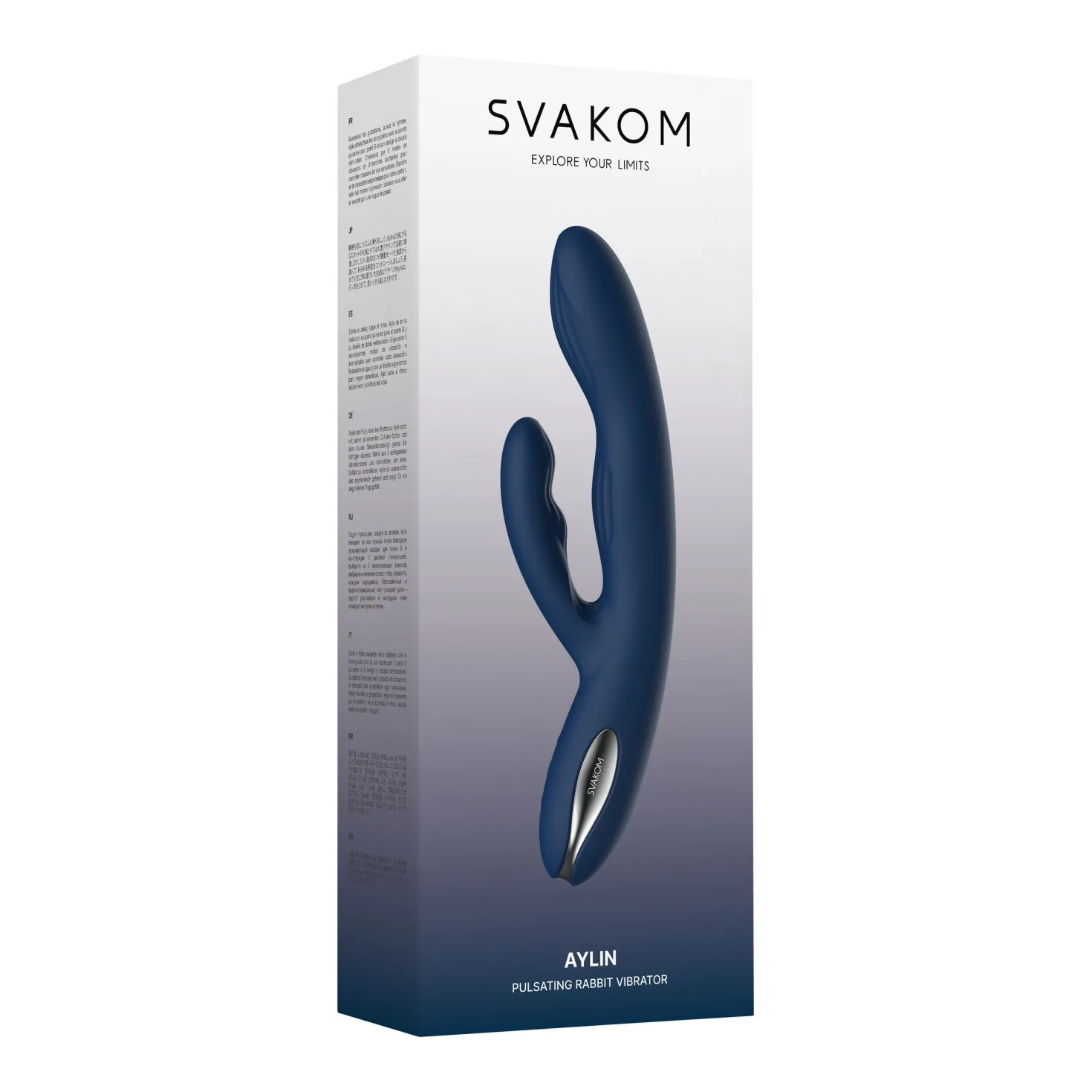 SVAKOM - Rabbit puissant pulsant "Aylin" - Bleu