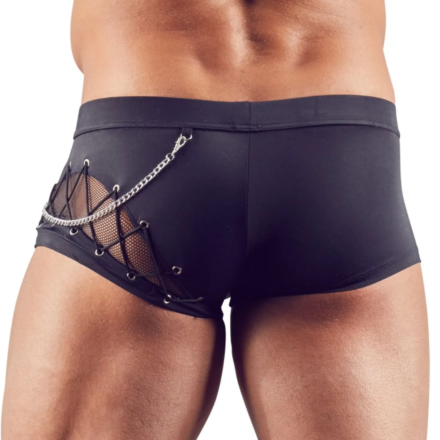 Svenjoyment Underwear - Boxer avec Zip et Chaîne - Noir