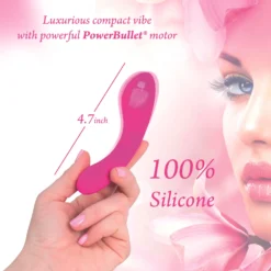 Swan Vibromasseur Mini Wand Rose