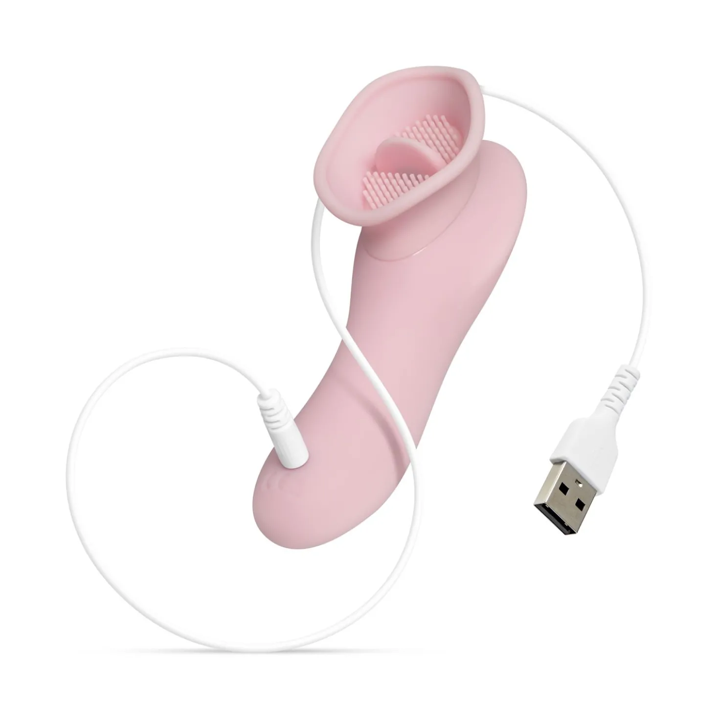 Teazers - Vibromasseur clitoridien effet langue - Rose