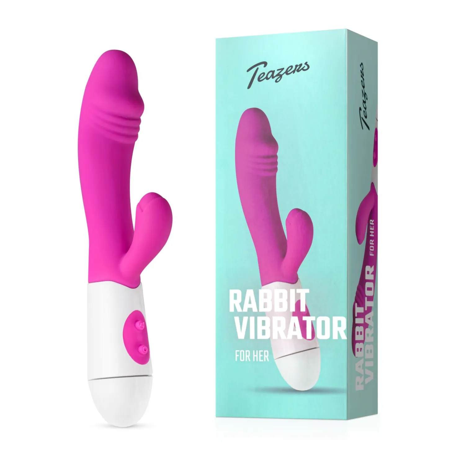 Teazers - Vibromasseur Rabbit - Rose