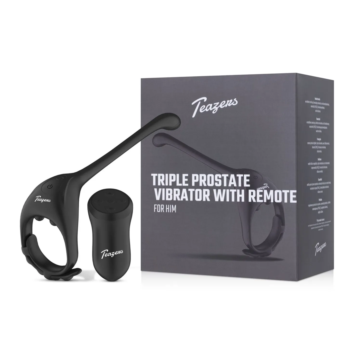 Teazers Vibromasseur Triple Prostate avec Télécommande