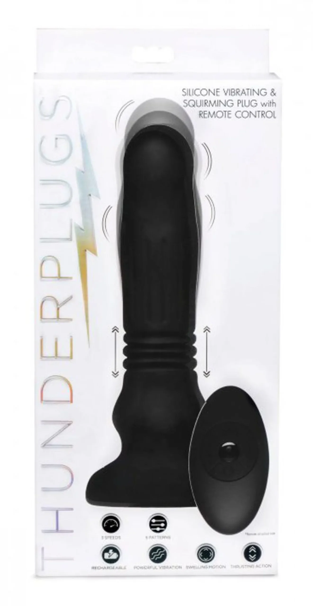 Thunder Plugs - Vibro anal et poussant